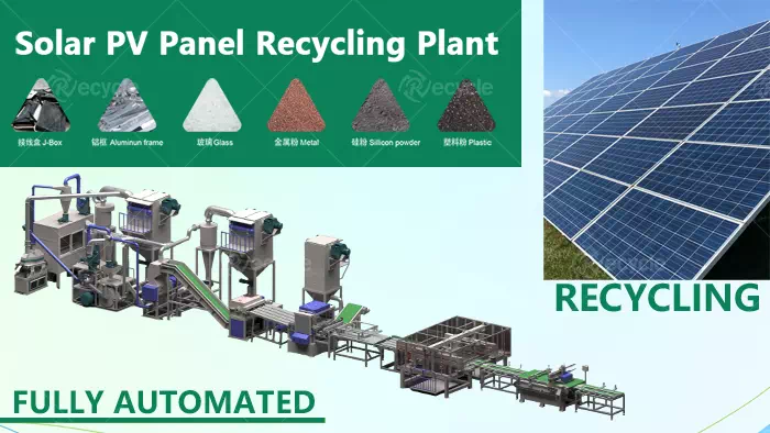 Solar PV Panel Recycling Plant