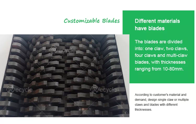 Different Materials Have Blades